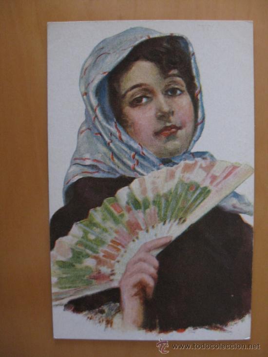Postales: MUJER MADRILE&Ntilde;A. ALBERT - Foto 1