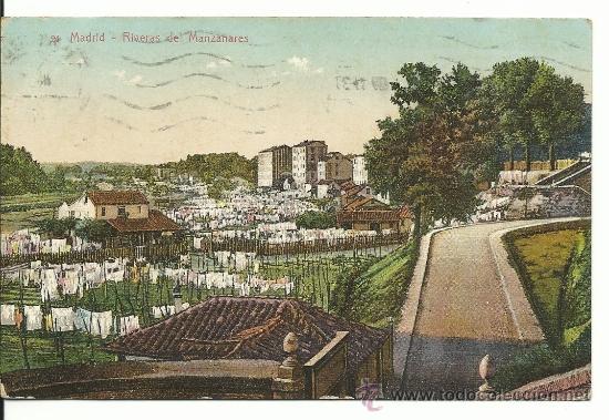 Postales: MADRID / RIVERAS DEL MANZANARES / EDICION TC N&ordm; 24 / FRANQUEADA
