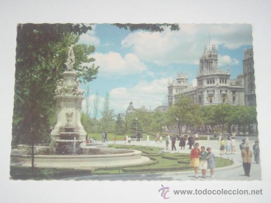 Postales: POSTAL ANTIGUA COLOREADA DE MADRID. - Foto 1