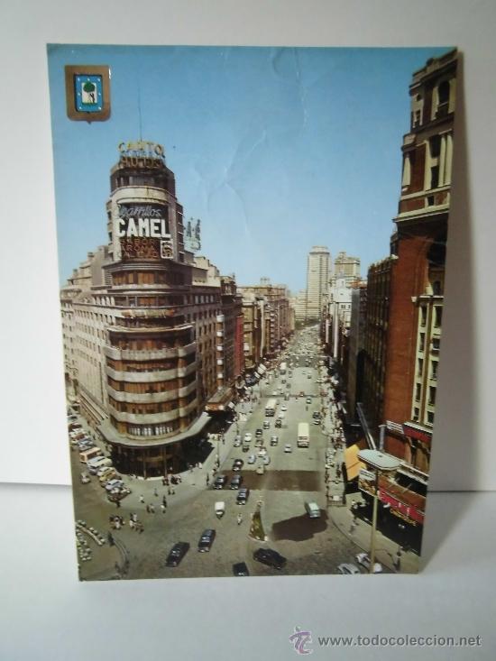 Postales: MADRID AVENIDA DE JOSE ANTONIO - Foto 1