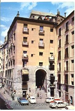 Postales: 7-esp2001. Postal Madrid. Arco de Cudilleros - Foto 1