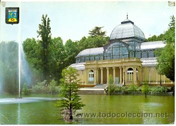 Postales: 7-esp2002. Postal Madrid. Palacio de Cristal - Foto 1