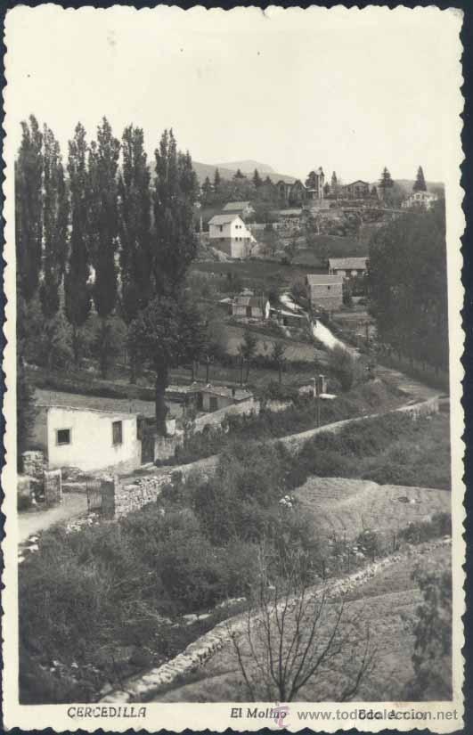 Postales: CERCEDILLA (MADRID).- EL MOLINO - Foto 1