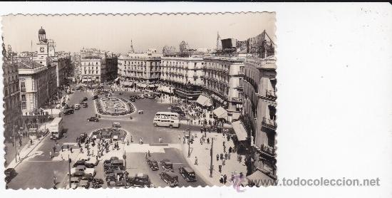 Postales: 18 Madrid puerta del Sol (escrita) - Foto 1