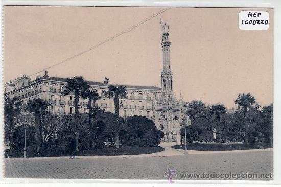 Postales: POSTAL MADRID. 18. Monumento a Col&oacute;n - Foto 1