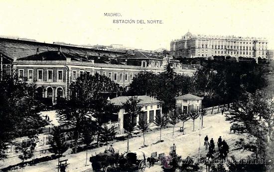 Postales: MADRID, ESTACI&Oacute;N DEL NORTE - Foto 1