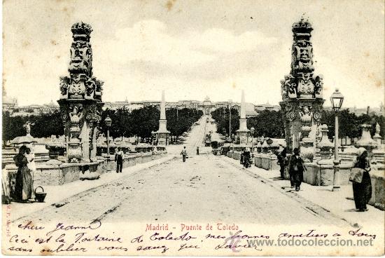 Postales: Madrid. Puente de Toledo. - Foto 1
