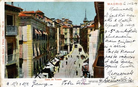 Postales: Madrid. Calle de Toledo - Foto 1