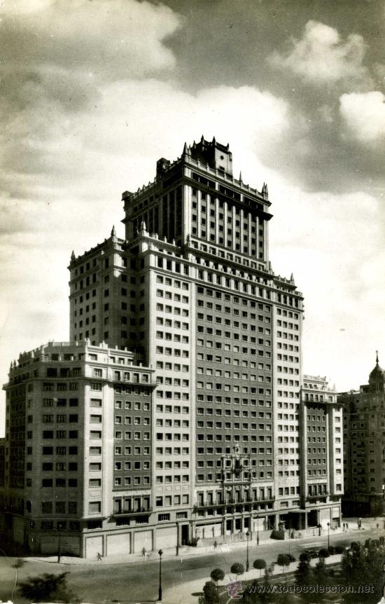 Postales: Madrid. Edificio Espa&ntilde;a - Foto 1