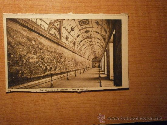 Postcards: POSTAL SAN LORENZO DEL ESCORIAL SALA DE BATALLAS SIN CIRCULAR