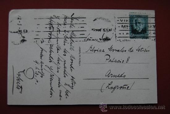 Postales: POSTAL DE MADRID:PALACIO NACIONAL - Foto 2