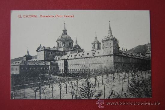 Postais: POSTAL DE EL ESCORIAL : MONASTERIO ( PARTE LEVANTE)