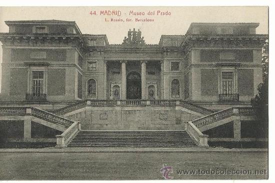 Postales: MADRID.- N&ordm; 44 .- MUSEO DEL PRADO.- FOTO L. ROISIN