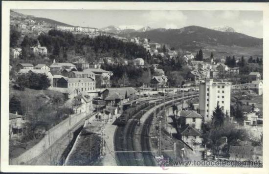 Postais: CERCEDILLA (MADRID).- ESTACI&Oacute;N Y PUERTO