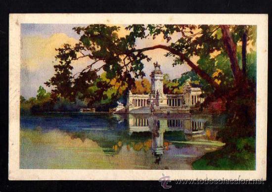 Postales: Madrid. Parque del Retiro. No circulada. - Foto 1