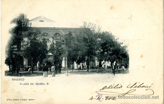 Postales: Madrid. Plaza de Isabel II. - Foto 1