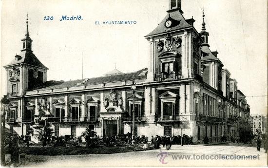 Postales: Madrid. El Ayuntamiento - Foto 1