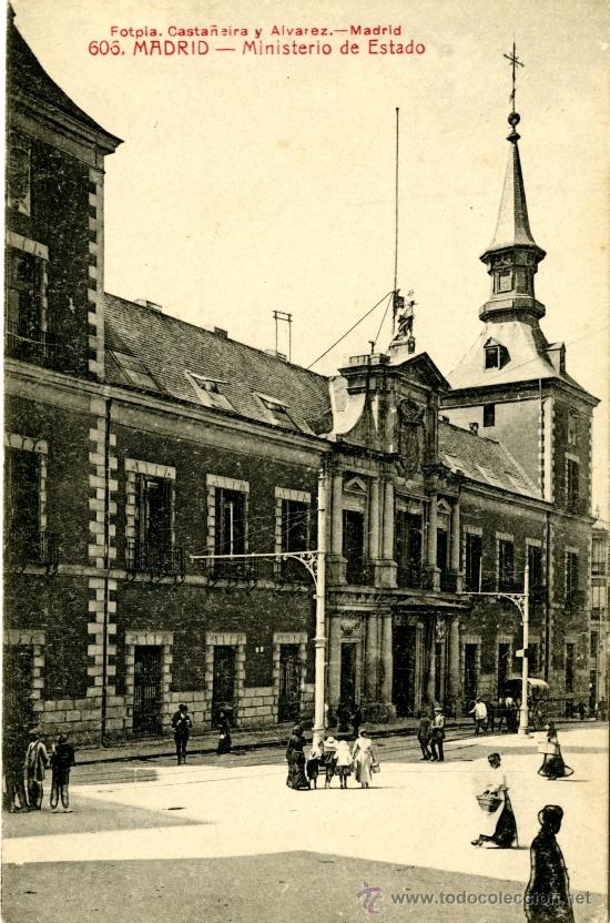 Postales: Madrid. Ministerio de Estado - Foto 1