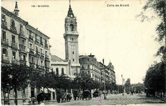 Postales: Madrid. Calle de Alcal&aacute; - Foto 1