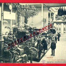 Postales: POSTAL MADRID , 1º SALON DEL AUTOMOVIL , MAYO 1907 ,LACOSTE , ORIGINAL ,P80526