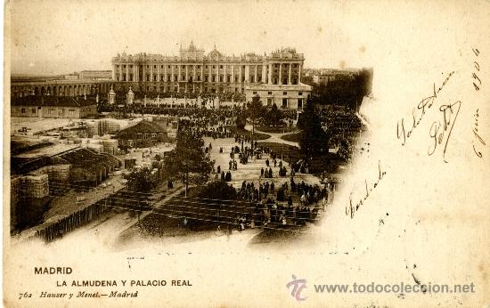 Postales: Madrid. La Almudena y el Palacio Real - Foto 1