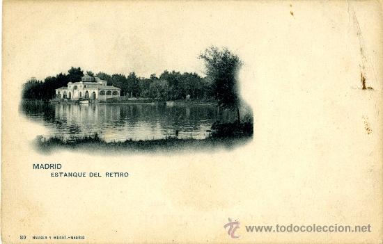 Postales: Madrid. Estanque del Retiro - Foto 1