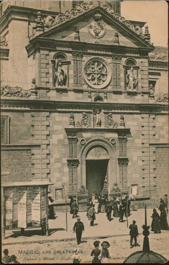 Postales: Madrid. Iglesia de las Calatravas - Foto 1