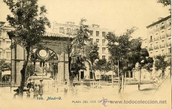 Postales: Madrid. Plaza del dos de mayo - Foto 1
