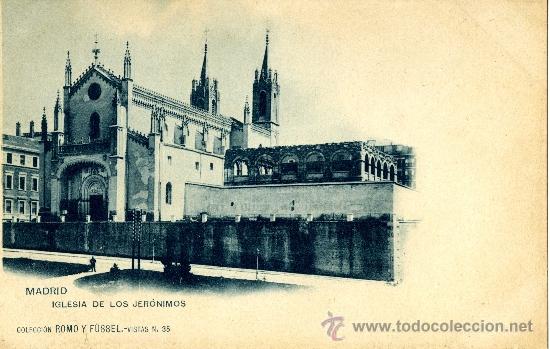 Postales: Madrid. Iglesia de los Jer&oacute;nimos - Foto 1