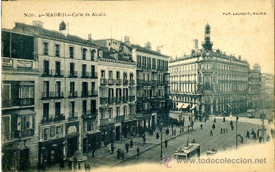 Postales: Madrid. Calle de Alcal&aacute; - Foto 1