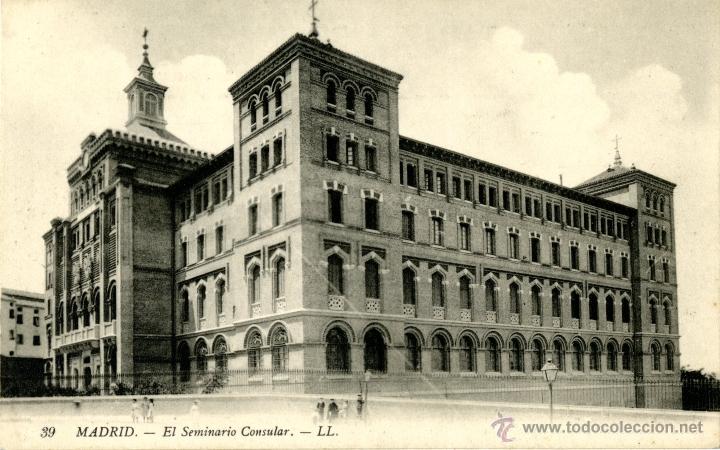 Postales: Madrid. Seminario. LL - Foto 1