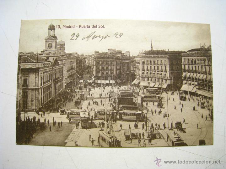 Postales: MADRID: PUERTA DEL SOL (13) - Foto 1
