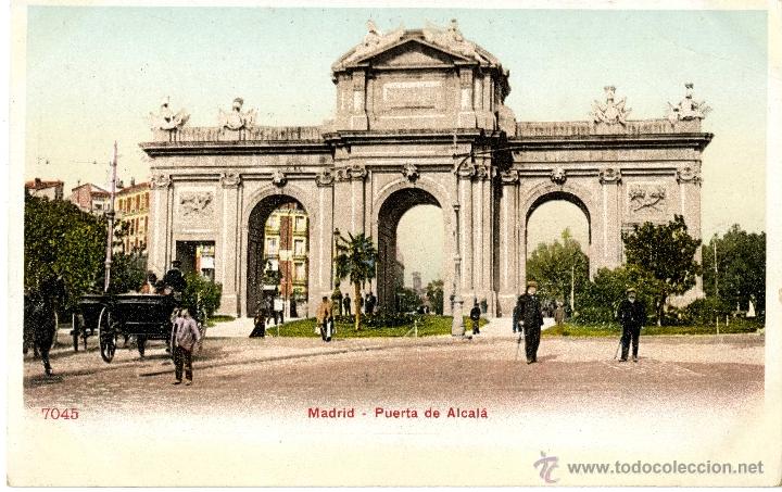 Postales: Madrid. Puerta de Alcal&aacute;. PZ 7045 - Foto 1