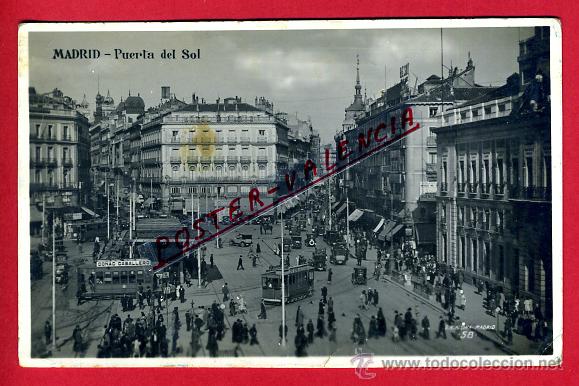 Postales: POSTAL MADRID, PUERTA DEL SOL, P80992 - Foto 1