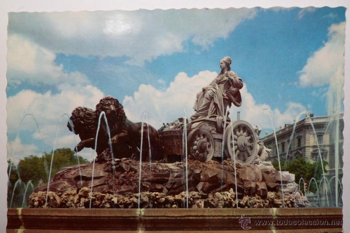 Postales: POSTAL CIRCULADA- FUENTE DE LA CIBELES - Foto 1