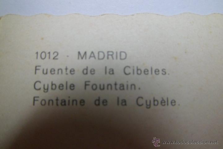 Postales: POSTAL CIRCULADA- FUENTE DE LA CIBELES - Foto 2