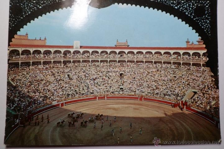 Postales: POSTAL CIRCULADA- PLAZA DE TOROS MONUMENTAL - Foto 1