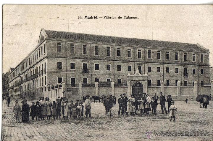 Postales: MADRID, FABRICA  DE TABACOS. - Foto 1