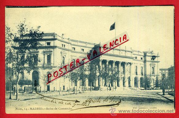Postales: POSTAL, MADRID, BOLSA DE COMERCIO, P90286 - Foto 1
