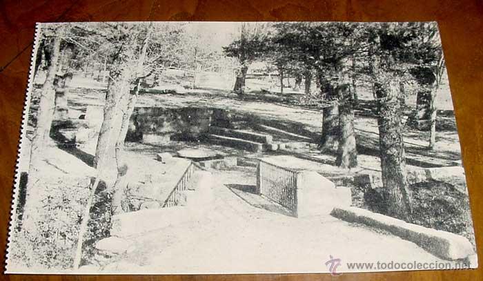 Postales: ANTIGUA POSTAL  SAN LORENZO DE EL ESCORIAL - ALREDEDORES, FUENTE DEL SEMINARIO. EDICION TOMAS MORA -