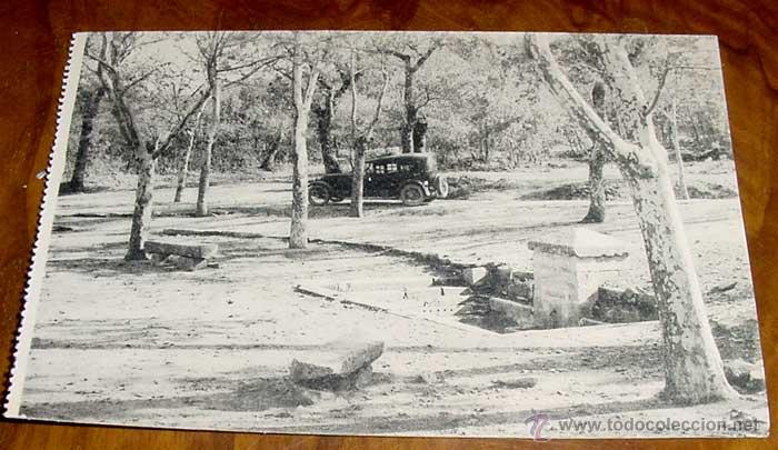 Postkarten: ANTIGUA POSTAL  SAN LORENZO DE EL ESCORIAL - ALREDEDORES, FUENTE DE LAS ARENITAS. EDICION TOMAS MORA