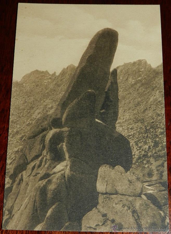 Postcards: ANTIGUA FOTO POSTAL DE LA PEDRIZA, RISCOS, FOT. I. TINOCO, REVERSO CON ESCUDO DE PE&Ntilde;ALARA, NO CIRCUL