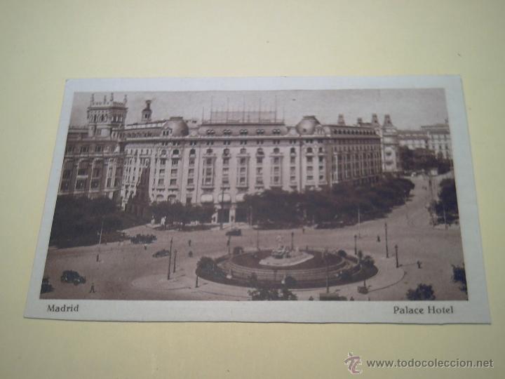 Postales: MADRID -  PALAS HOTEL - Foto 1