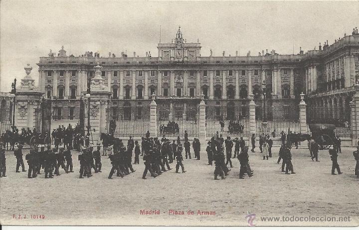 Postales: MADRID PALACIO REAL SIN ESCRIBIR - Foto 1