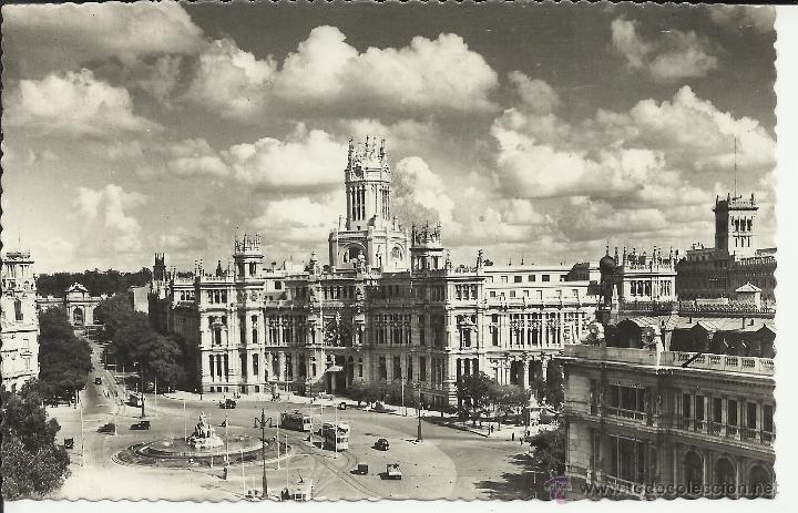 Postales: MADRID PALACIO COMUNICACIONES ESCRITA - Foto 1