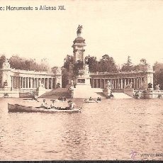 Postales: POSTAL MADRID RETIRO MONUMENTO A ALFONSO XII EDIC.GRANDES ALMACENES