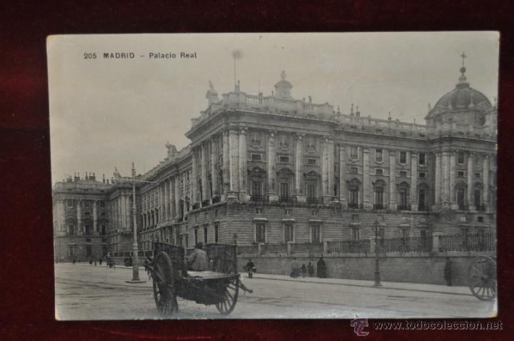 Postales: ANTIGUA POSTAL DEL PALACIO REAL DE MADRID. SIN CIRCULAR - Foto 1