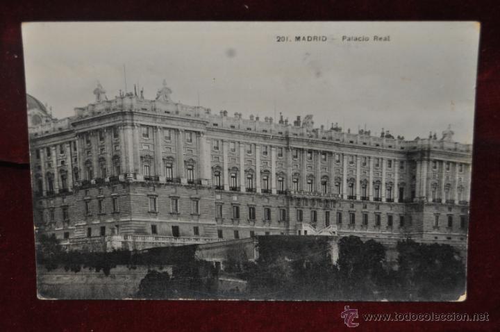 Postales: ANTIGUA POSTAL DEL PALACIO REAL DE MADRID. SIN CIRCULAR - Foto 1