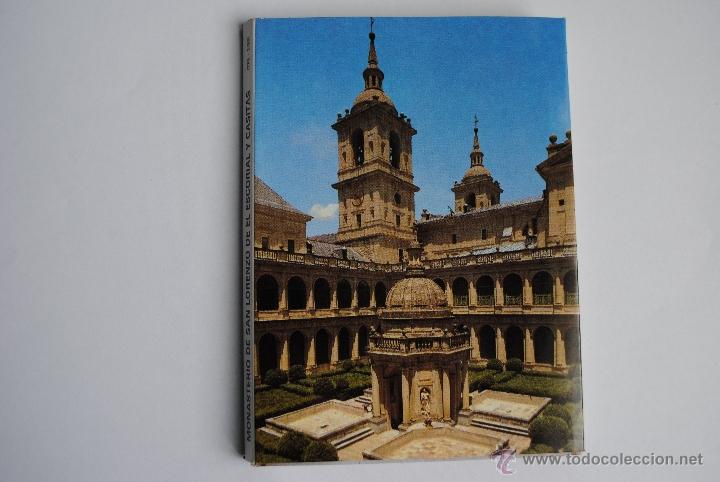 Postais: LIBRO DE 10 POSTALES DEL MONASTERIO SAN LORENZO DEL ESCORIAL Y CASITAS. 11 x 15 cm. EDITORIAL PATRIM