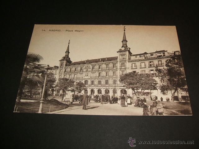 Postales: MADRID PLAZA MAYOR - Foto 1